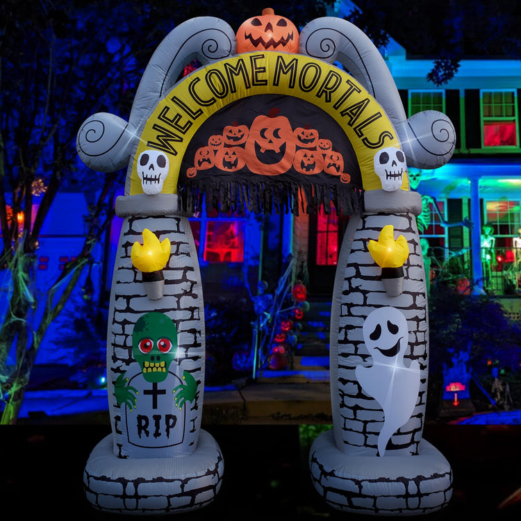 10 Ft Halloween Inflatable Archway Arch Decoration Decor