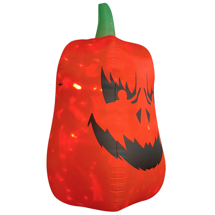 12 FT Halloween Inflatable Giant Pumpkin with Flash LED Lighted Blow Up Decoration