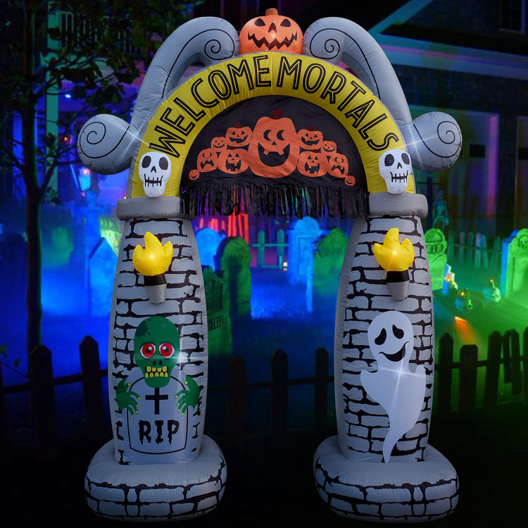 10 Ft Halloween Inflatable Archway Arch Decoration Decor