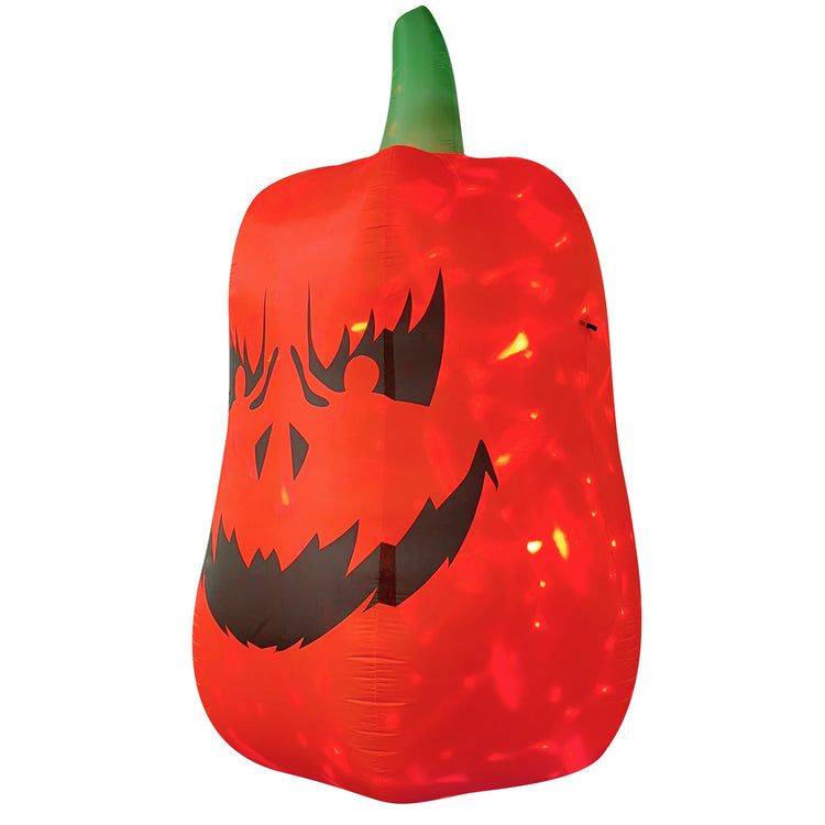 12 FT Halloween Inflatable Giant Pumpkin with Flash LED Lighted Blow Up Decoration