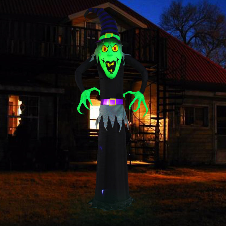 8 Ft Seasonblow Inflatable Halloween Witch
