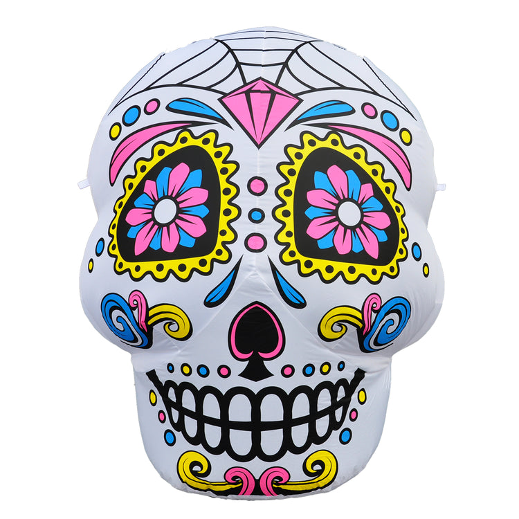 4.5FT Seasonblow Halloween Inflatable Skull