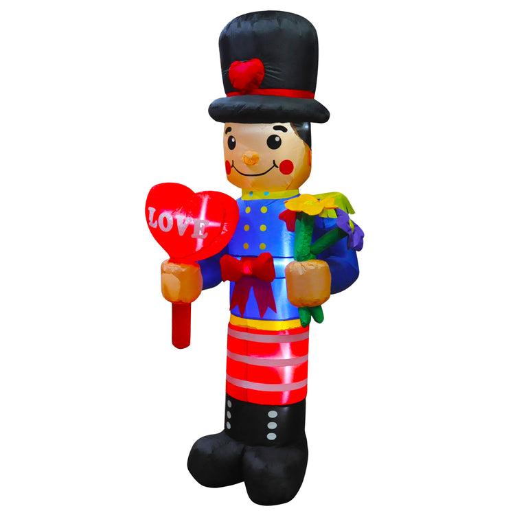 6Ft Seasonblow Inflatable Valentine's Day Soldier