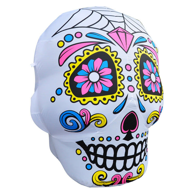 4.5FT Seasonblow Halloween Inflatable Skull