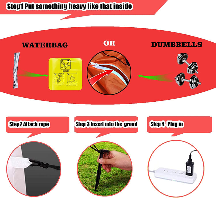 6 Ft Easter Inflatable Carrot Rocket Bunny Chick Decorations Build-in LEDs Blow Up for Holiday Yard Garden Indoor Outdoor Decor