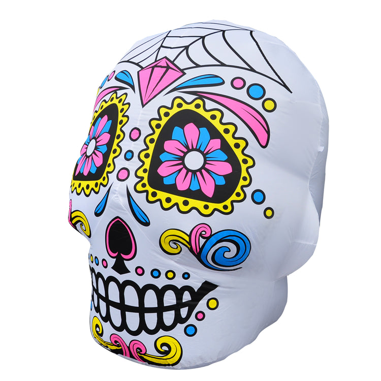 4.5FT Seasonblow Halloween Inflatable Skull