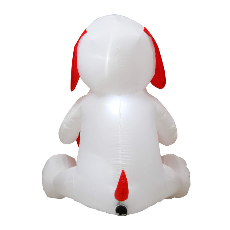 4ft Seasonblow Inflatable Valentine's Day White Puppy