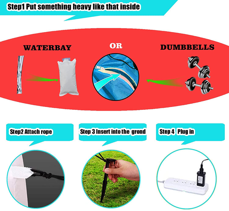 4 FT Inlflatable Valentine's Day Kiss Couple Bear LED Lighted Decoration