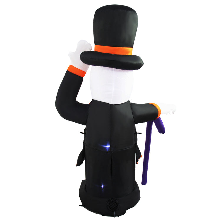 4 Ft Seasonblow Inflatable Halloween Gentleman Ghost