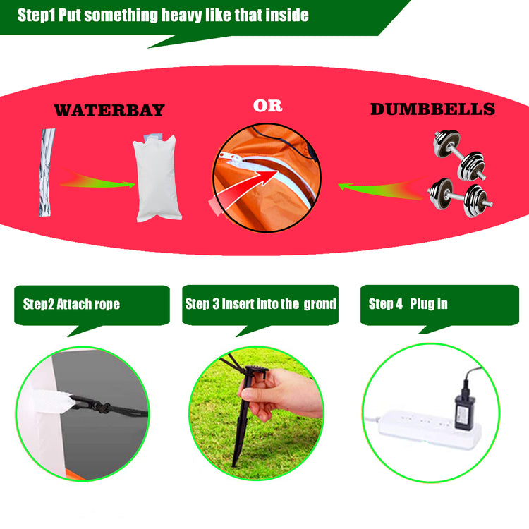 6 FT LED Light Up Inflatable Christmas Baseball Snowman Decoration