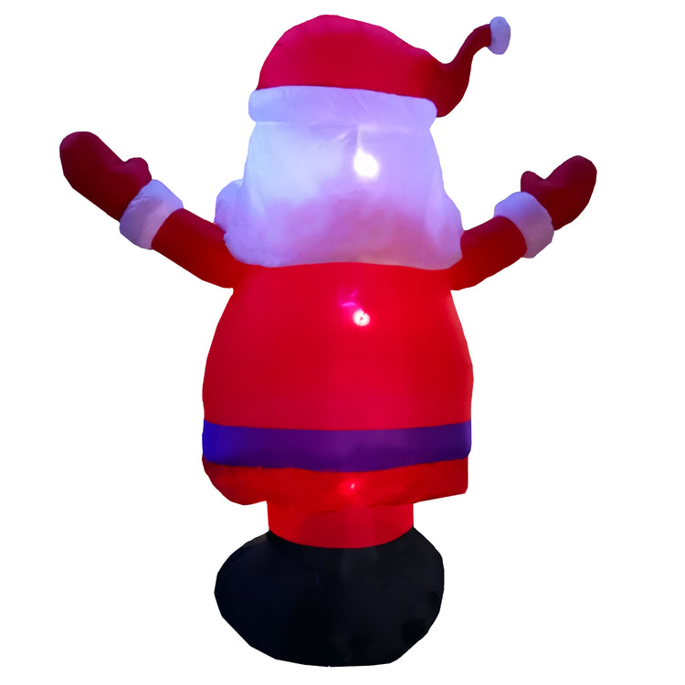 8 Ft Seasonblow Inflatable Christmas Raise Hands Old Man