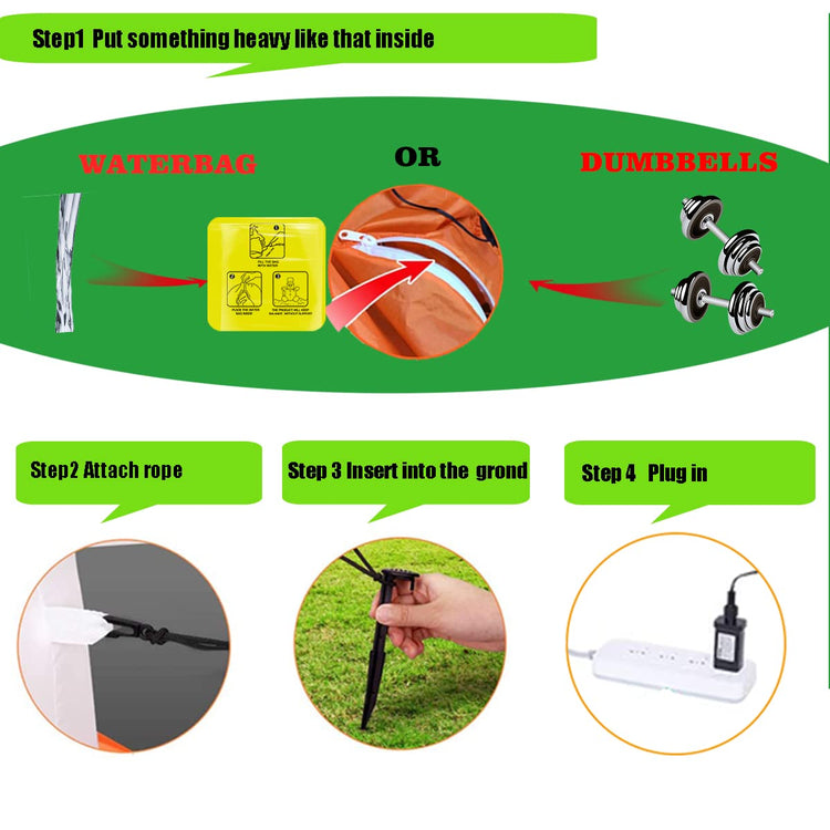 10 Ft Inflatable St. Patrick's Day Shamrock Decoration,Blow Up Cluster of Clovers with Built in LED Lights for Home Yard Lawn Garden Indoor Outdoor Holiday Party