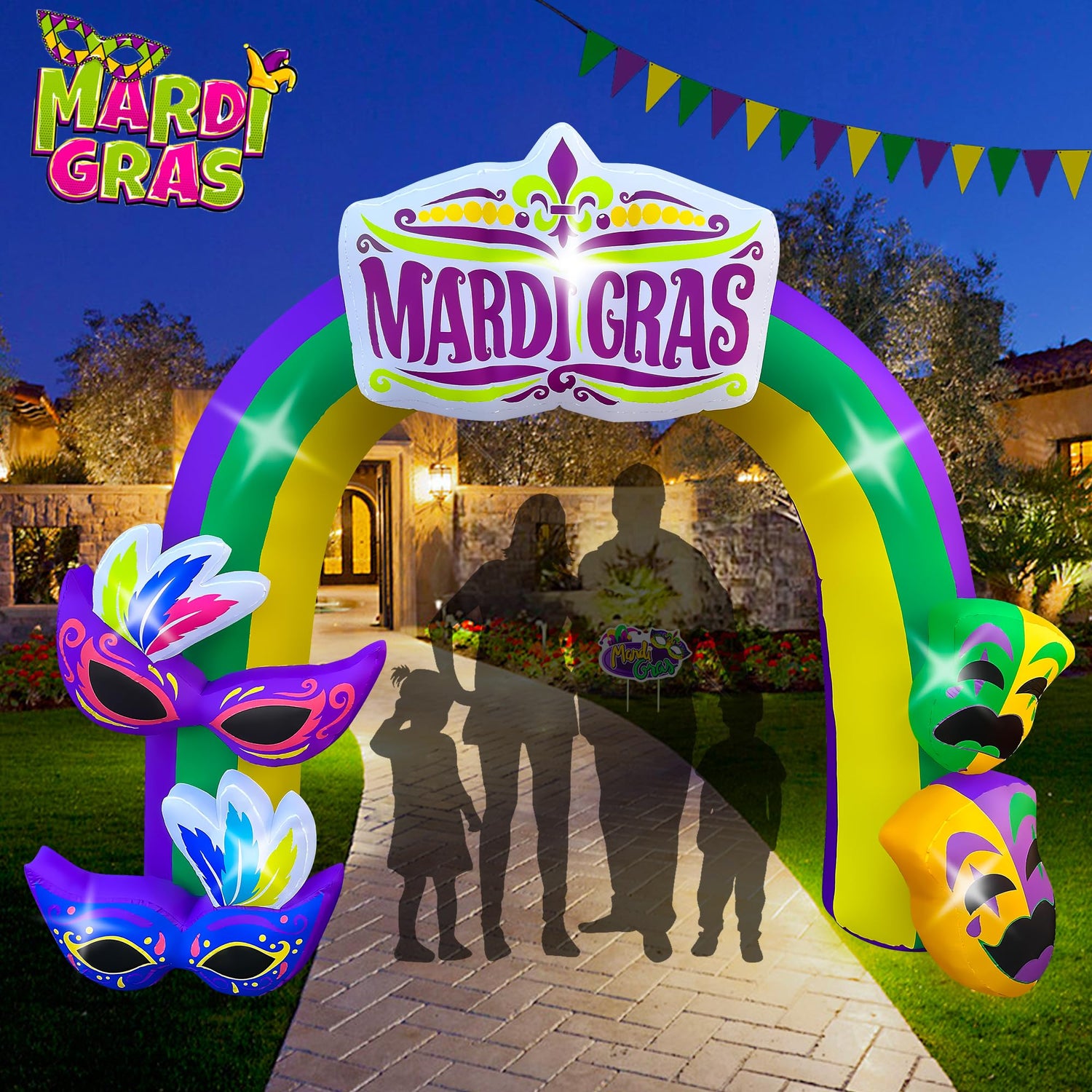 mardi gras inflatable arch mardi gras inflatable arch