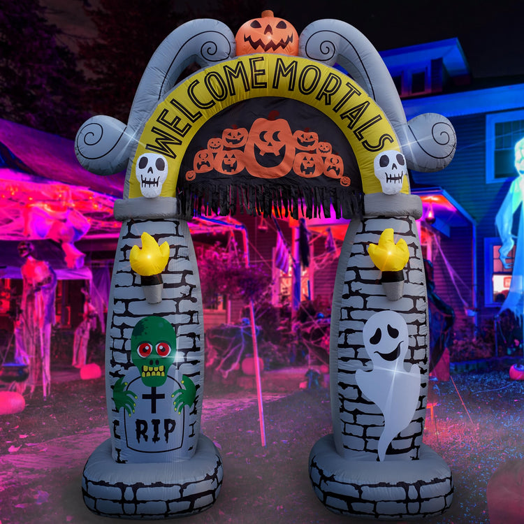 10 Ft Halloween Inflatable Archway Arch Decoration Decor