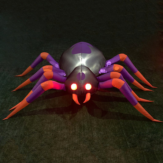 8Ft Seasonblow Halloween Inflatable Horror Spider