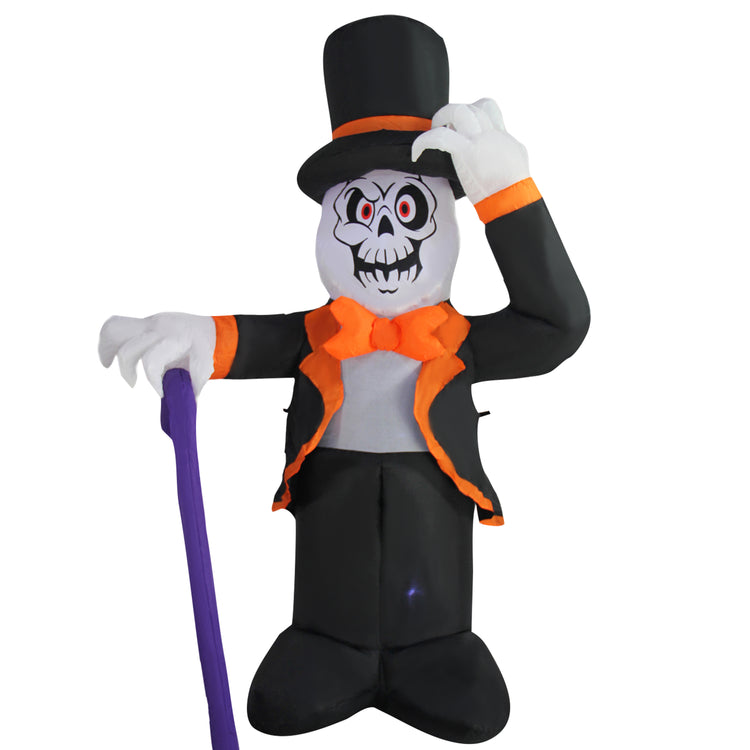 4 Ft Seasonblow Inflatable Halloween Gentleman Ghost