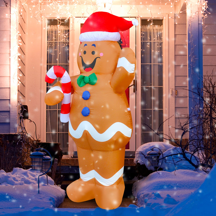 5Ft Seasonblow Inflatable Christmas Gingerbread Man