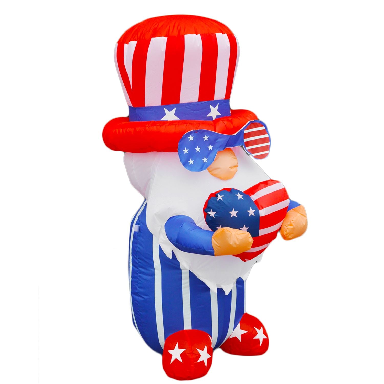 4Ft Seasonblow Inflatable Independence Day Dwarf.