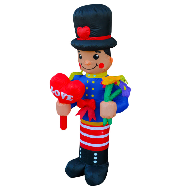 6Ft Seasonblow Inflatable Valentine's Day Soldier