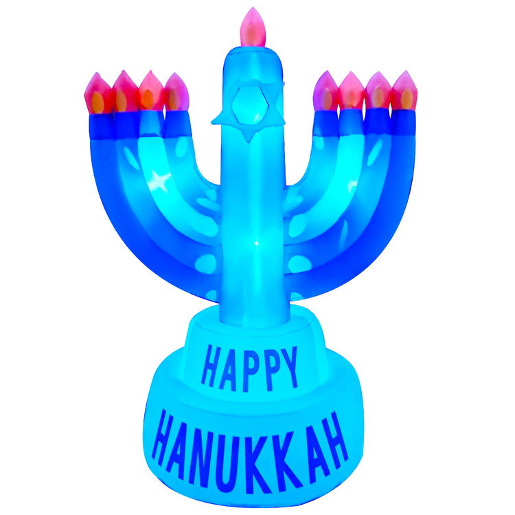 8 Ft Seasonblow Inflatable Hanukkah Candle