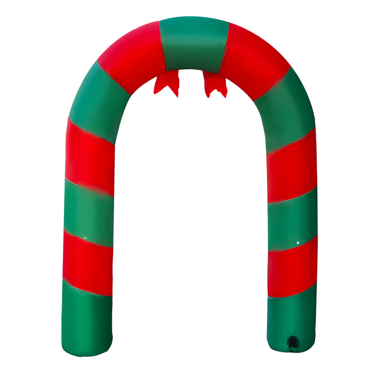8Ft SeasonBlow Inflatable Christmas Candy Arch