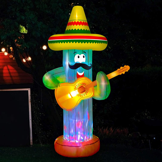 7Ft SEASONBLOW Cinco De Mayo Day Mexican Party May 5 Inflatable Decor.