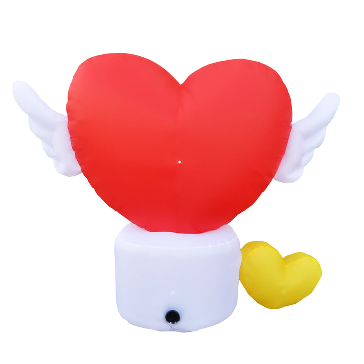 5 Ft Seasonblow Inflatable Valentine's Day Heart