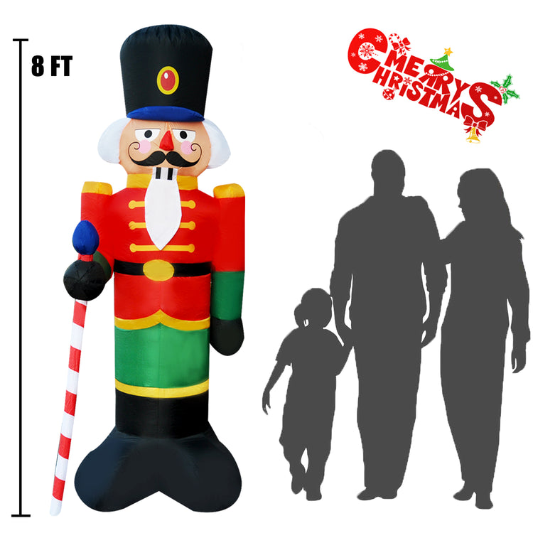 8Ft Seasonblow Inflatable Christmas Soldier